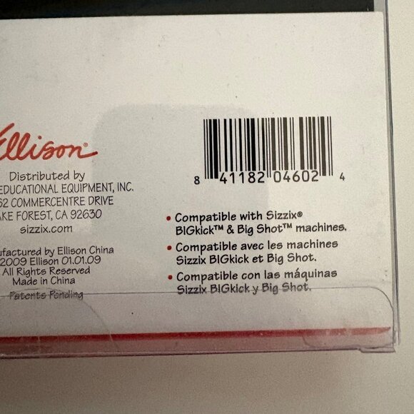 Sizzix Bigz Die Design In 3-D Extra Long Platform Spinning 656029 Card Making - Picture 6 of 7